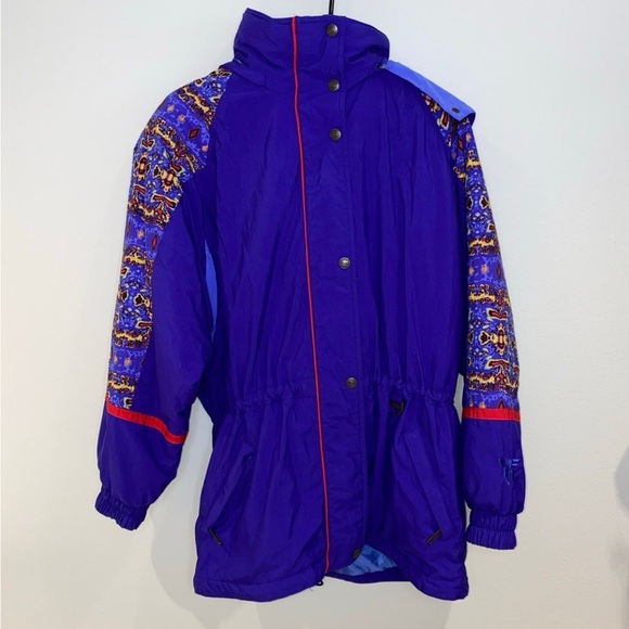 Vintage Tyrolia Ski Snow Jacket Woman’s Size‎ 12 - Picture 1 of 11